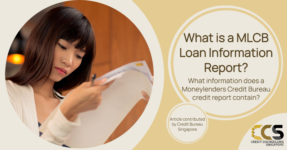 Understanding Your Loan Information Report Credit Counselling Singapore 0351