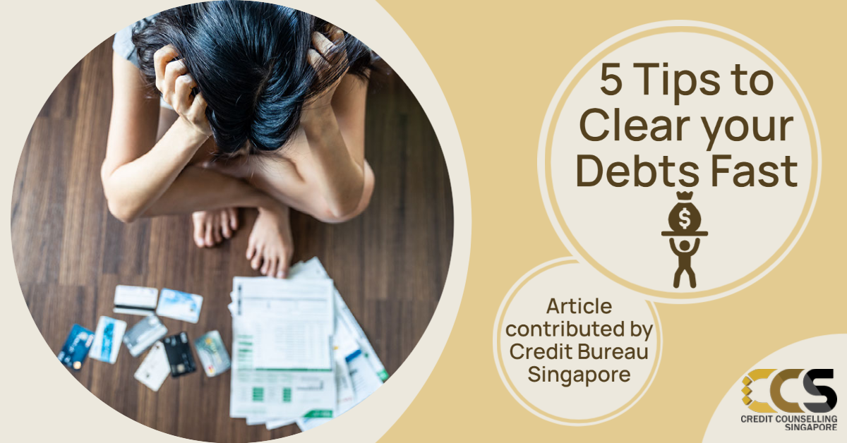 Five Tips To Manage Debts Better Credit Counselling Singapore 3500